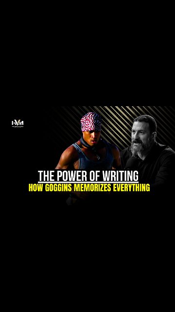 How David Goggins Uses Writing by Hand to Boost Memory | With Andrew Huberman
