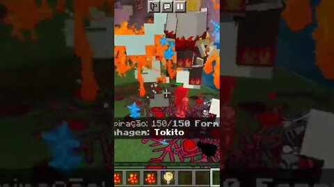 Demon Slayer no minecraft 😱😱😱😱😱😱😱😱🔥🔥🔥🌎#minecraft #demonslayer #shorts