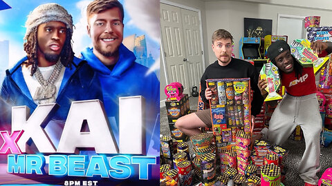 🔴KAI CENAT X MR BEAST LIVE (MONEY GIVEAWAY) 💰💰🤑