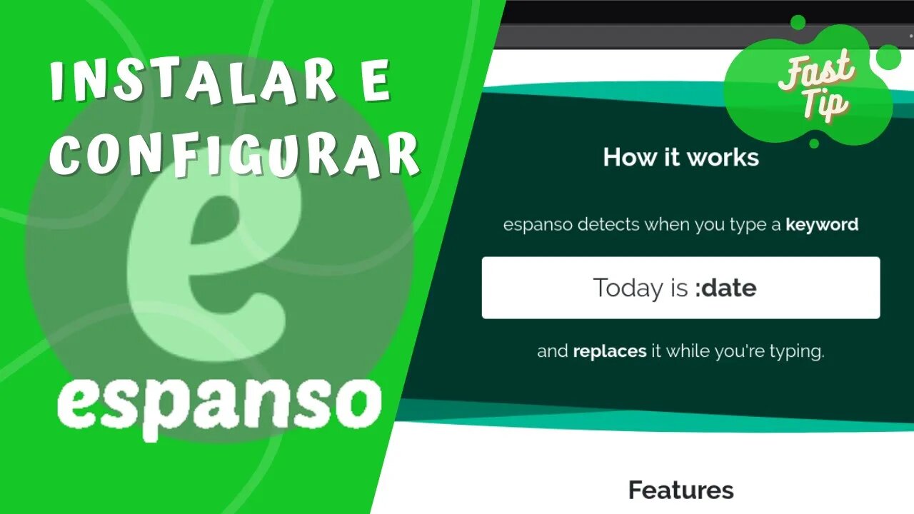 ESPANSO app multiplataforma para EXPANDIR TEXTOS