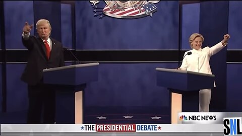 Donald Trump Vs. Hillary Clinton Third Debate Cold Open (Aired 10/23/16)