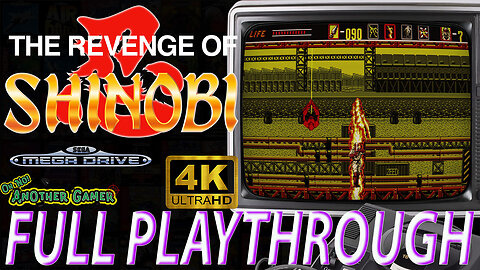 The Revenge of Shinobi (1989) [Sega Mega Drive aka Genesis] 🎮🔥 Intro + Gameplay (full playthrough)