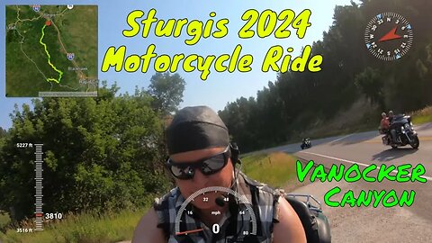 Sturgis 2024 Vanocker Canyon Motorcycle Ride