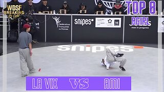 BGIRL LA VIX VS BGIRL AMI | TOP 8 | 1 VS 1 | WDSF MONTPELLIER FRANCE 2023