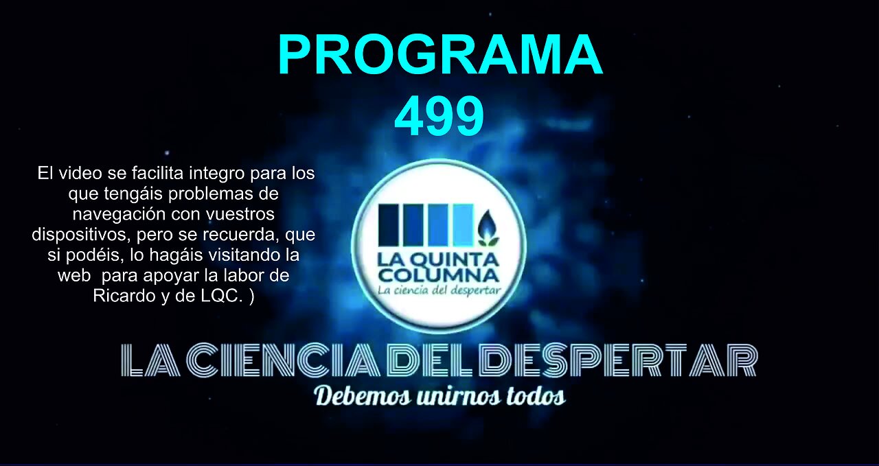 Último directo nocturno habitual de LQC Nº-499. ( completo )