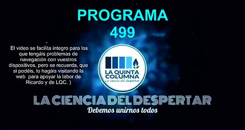 Último directo nocturno habitual de LQC Nº-499. ( completo )