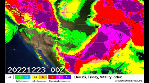 Dec 23 #Migraine #Headache #Pain #Mood #weather risk. Very hurtful few days.