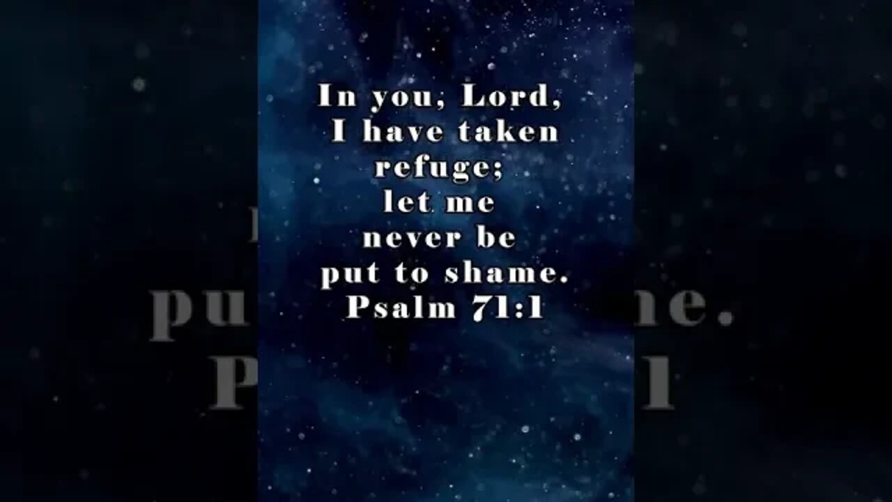 Never Be Ashamed! Today’s Daily Bible Memory Verses #shorts #christian #god