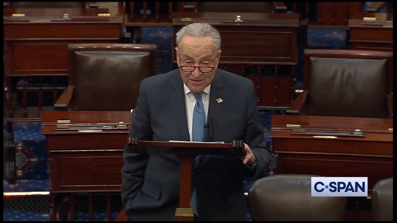 Sen Chuck Schumer Demands GOP Work With Democrats