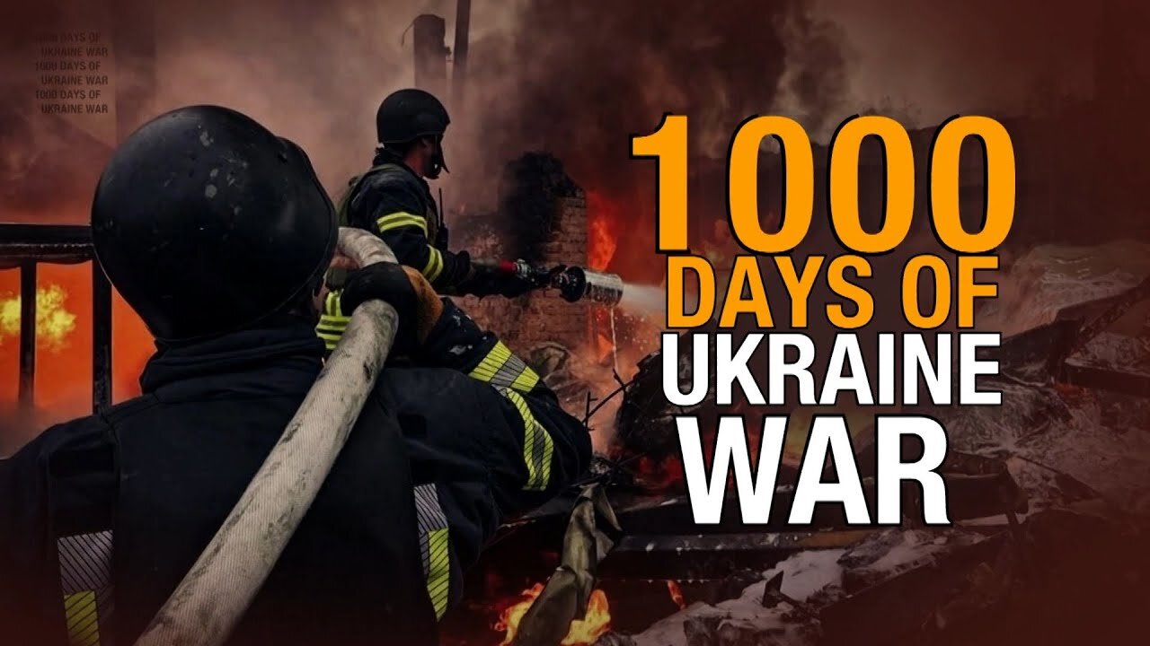 1000 Days of WAR in UKRAINE! Putin is a War Criminal! EAM's, Military Movements