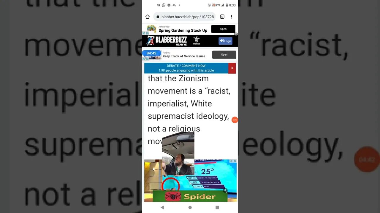 is Zionism a religious movement or not? NYU controversy