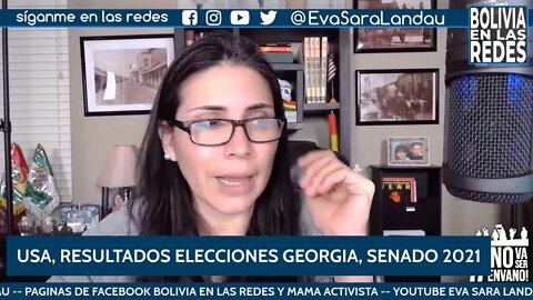 BOLIVIA EN LAS REDES, EE. UU. RESULTADOS EN GEORGIA - SENADO 2021