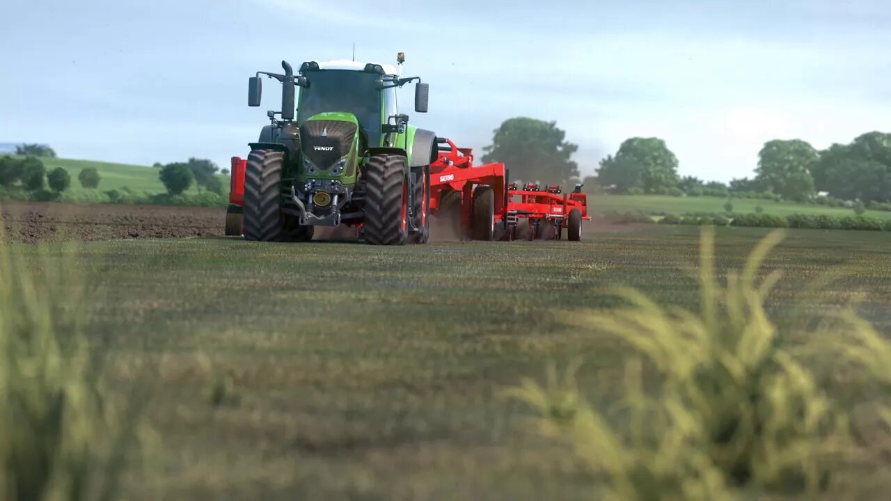 #UA.Farming Simulator 22 за кермом #LOGITECH MOMO RACING# КОСИМ БАВОВНУ