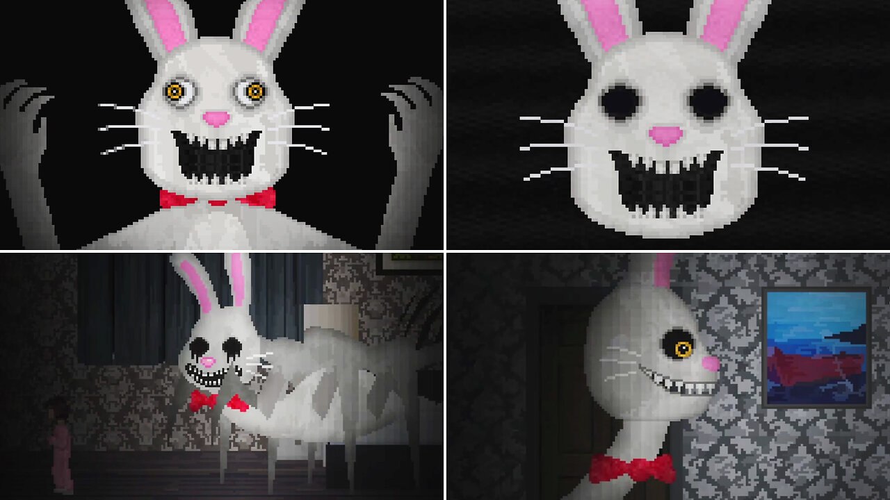 Mr. Hopp's Playhouse - All Jumpscares (2019 Version)