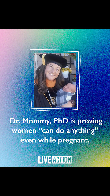 Mom Graduates One Day After Having Baby