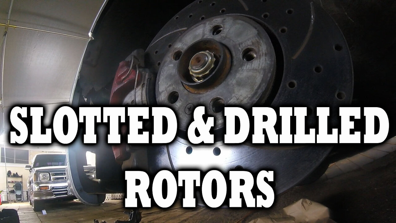 Installing Slotted and Drilled Rotors