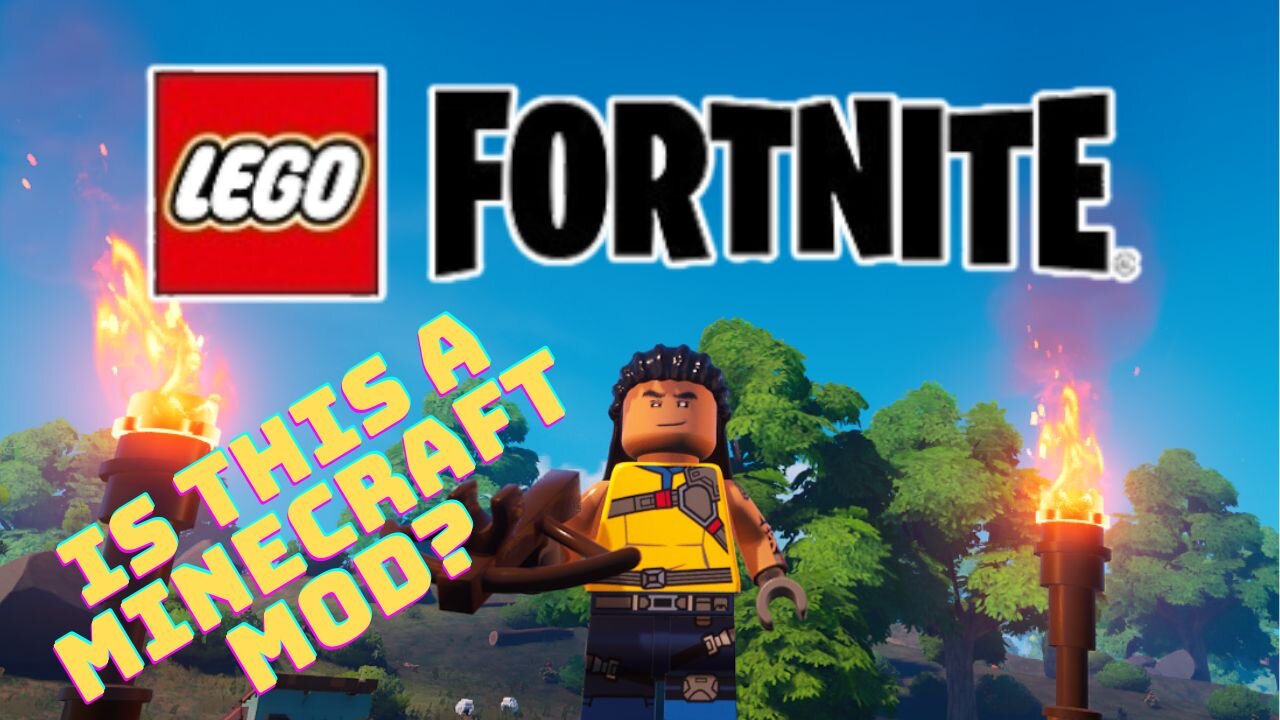 Noob Tries Lego Fortnite :)