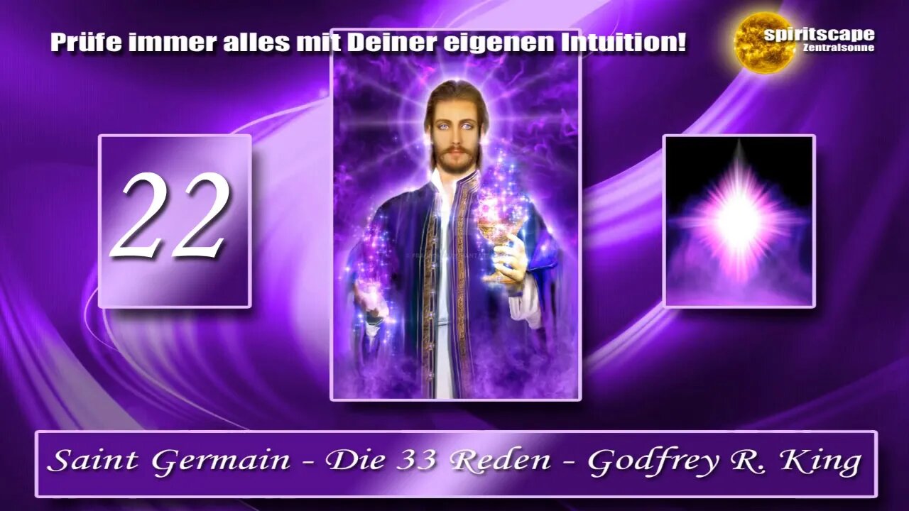 Saint Germain - Die 33 Reden - Rede 22