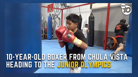 Chula Vista 10-year-old boxer heading to the Junior Olympics