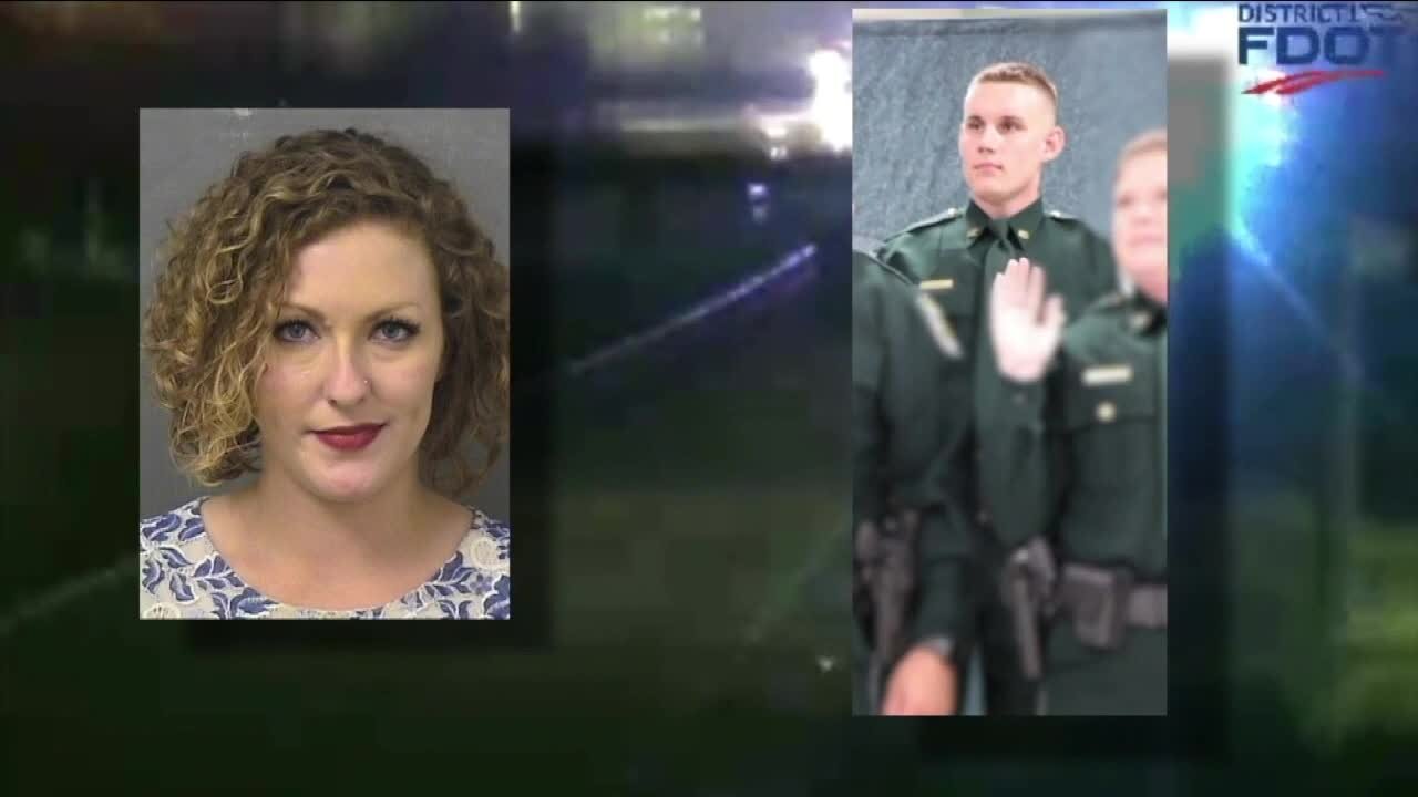 Woman charged in death of Charlotte County deputy requests bond hearing