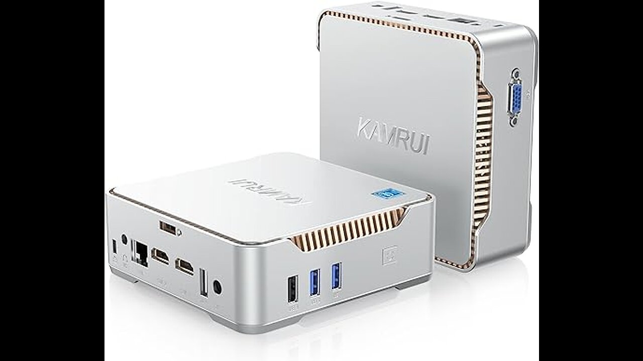 KAMRUI GK3 Plus Mini PC 16GB RAM 512GB M.2 SSD