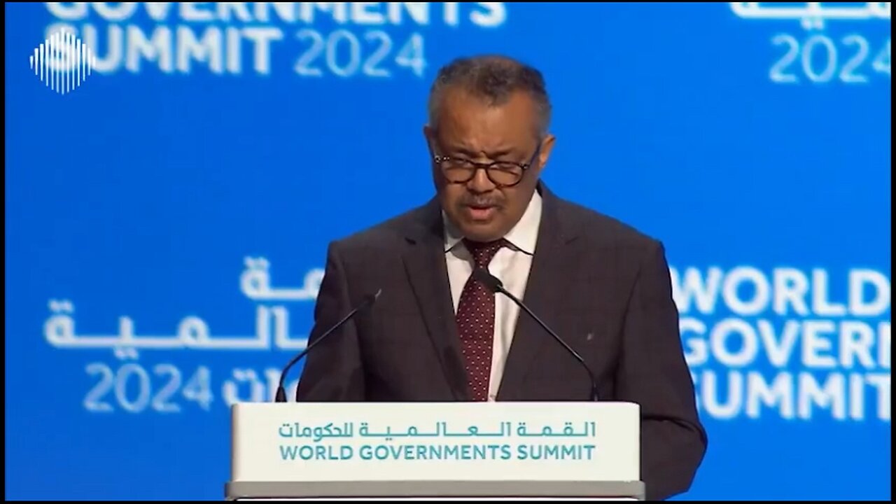 Tedros: Says that the WHO never pushed for any mandates of any kind ever…LIAR!!!