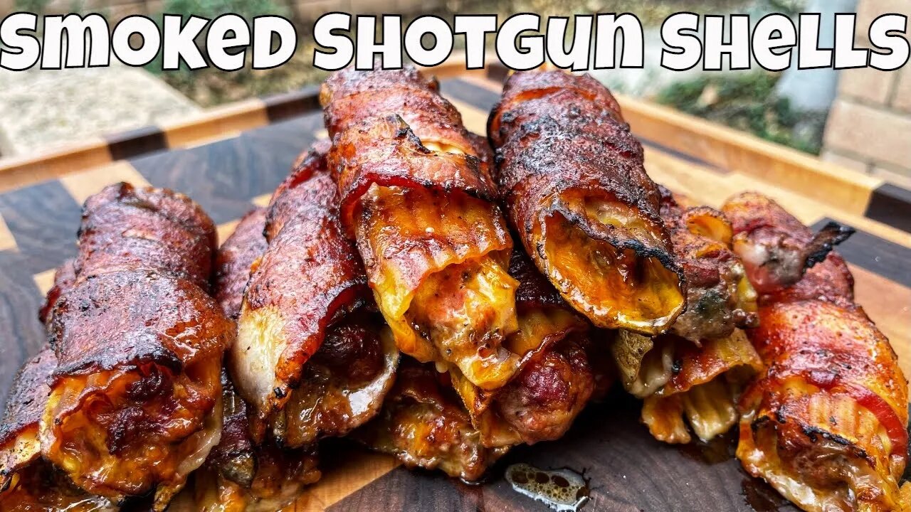 Smoked Shotgun Shells on SNS Grills Kettle | The Internet's Latest Craze