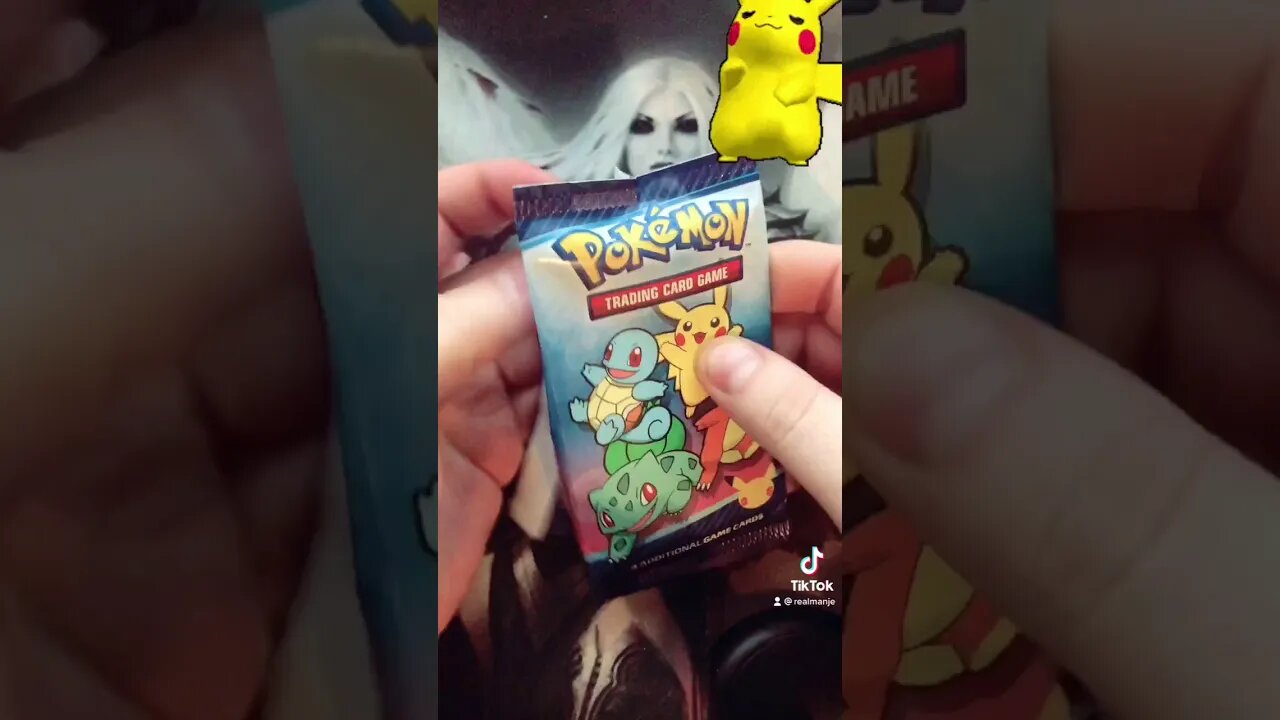 *POKEMON CARDS AT MCDONALDS!* Pokemon 25th Anniversary #Shorts