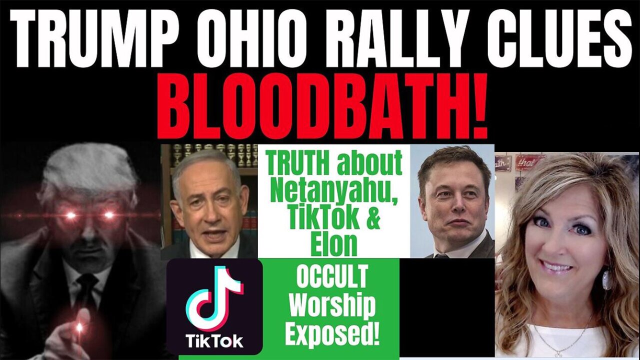 Melissa Redpill Update Today Mar 17: "Trump Ohio Rally - Netanyahu, ELON, TIKTOK, Haiti"