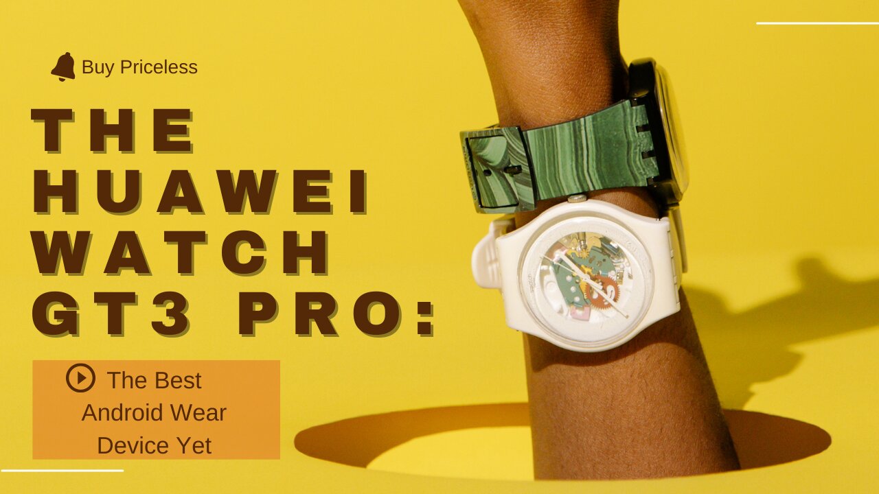 The Huawei Watch GT3 Pro is the perfect gift for anyone who loves fashion!