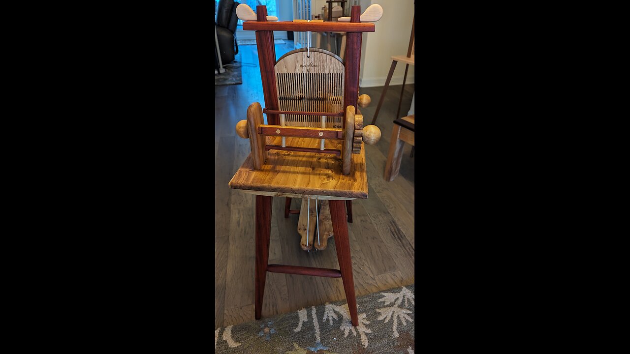 18th Century Two Treadle Tape Loom #12