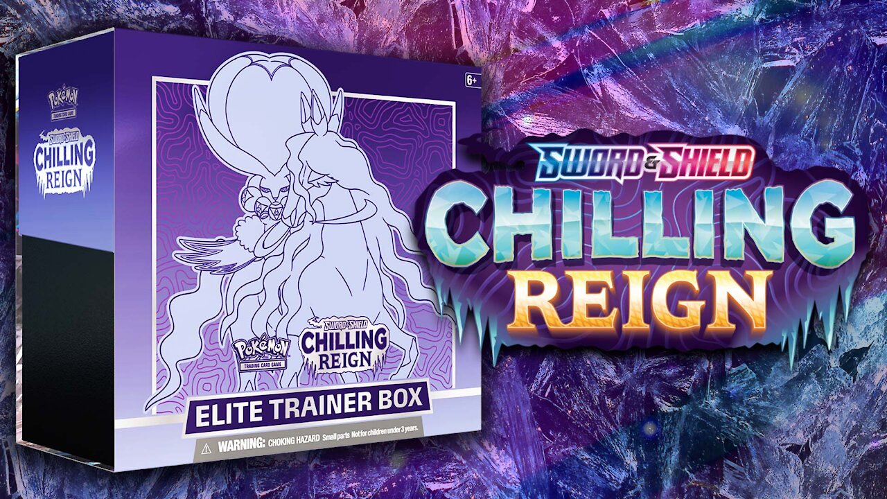 Opening A Pokémon Chilling Reign Elite Trainer Box!