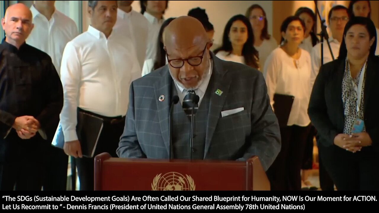 Peace & Security | “NOW Is Our Moment for ACTION. Let Us Recommit a World Where Peace & Security Are A Reality for All.” - (9/13/2013) Dennis Francis (President of 78th U.N. General Assembly 78th) + 1st Thessalonians Chapter 5