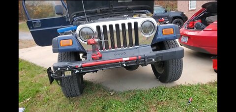 2002 Jeep Wrangler Farm Jack Install