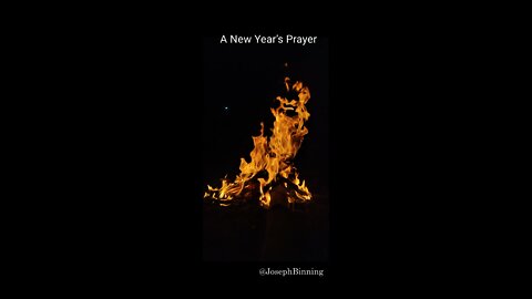 A New Years Prayer