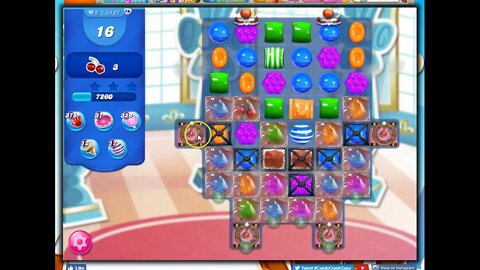 Candy Crush Level 3127 Talkthrough, 20 Moves 0 Boosters