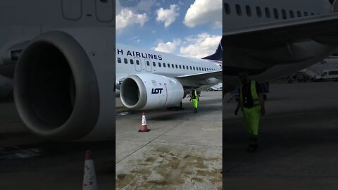One Of The Last LOT Polish Airlines Classic Boeing 737-400