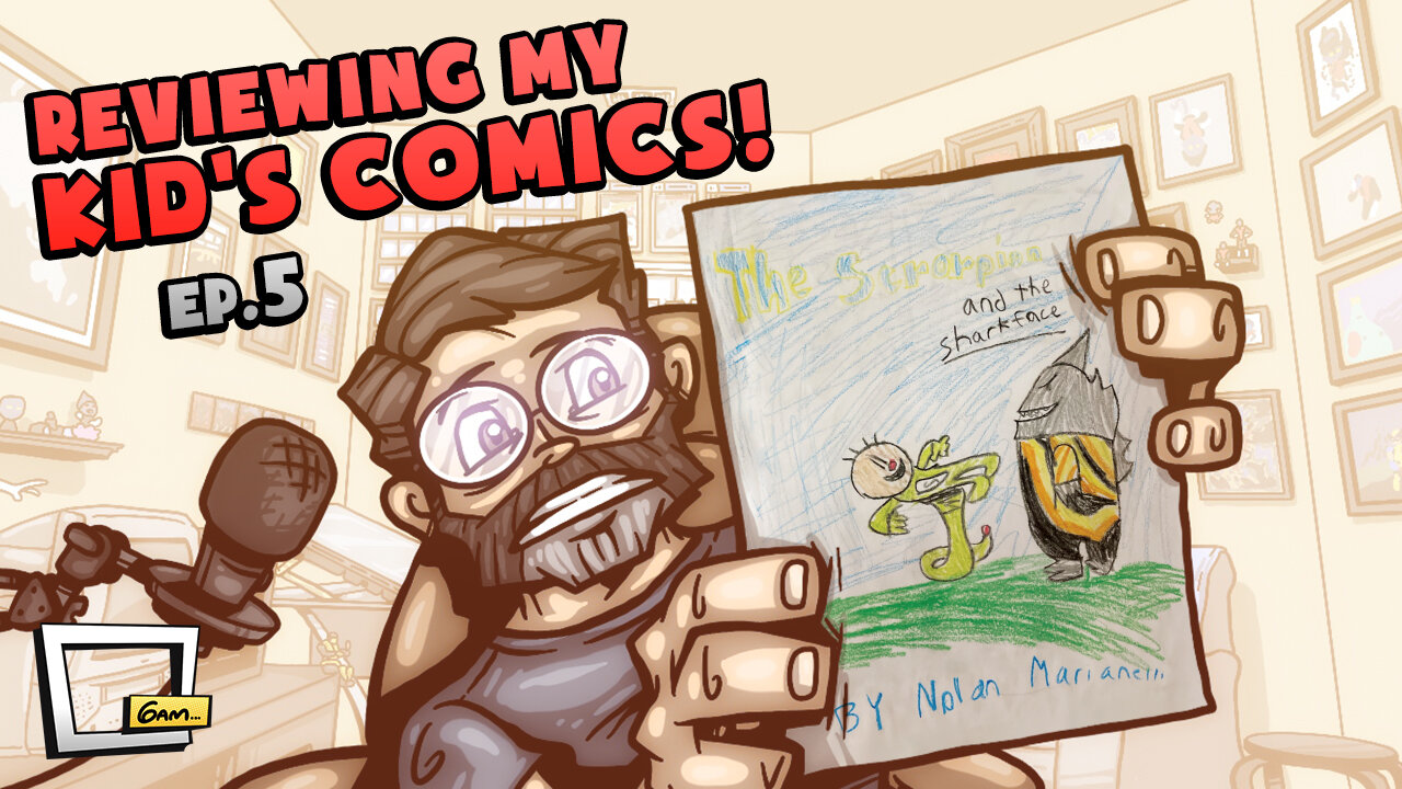Reviewing my 9-Year-Old's Comics: The Sc(r)orpion and the Sharkface