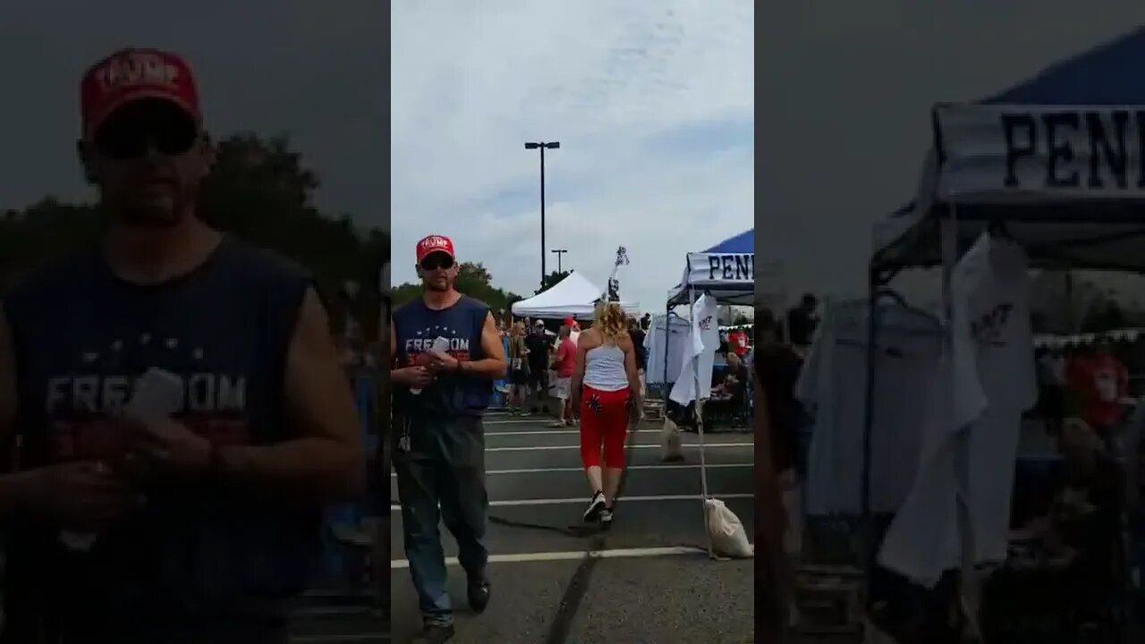 9/3/22 Nancy Drew in PA- Video 3(11am) -T Man Rally