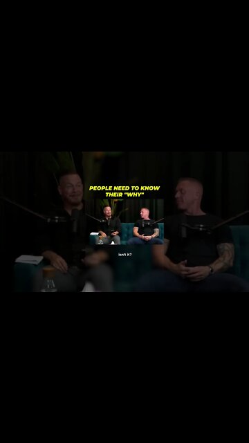 People Need To Know Their "Why" - @DannyWilsonNutrition