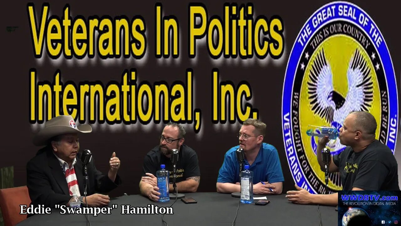 Eddie Hamilton, Christine Ortiz, Michelle Leaf, and Carrie Cox Veterans In Politics 2017 03 25HD