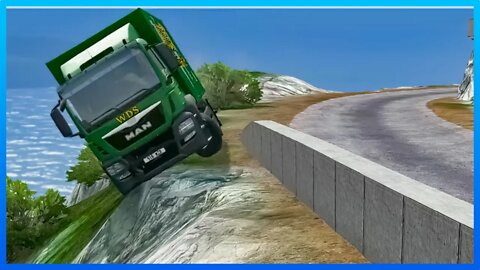 Cliff Drops Compilation: Beamng #326