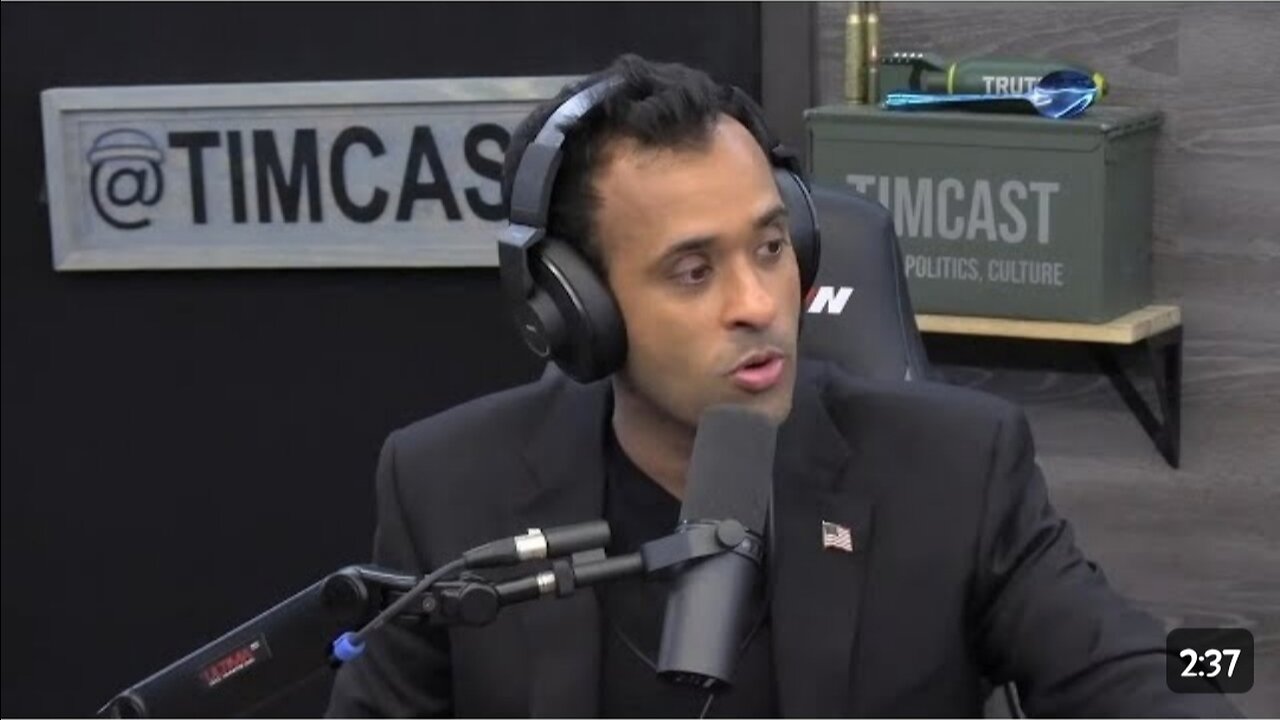 Vivek Ramaswamy on Timcast: Shut Down the Administrative Class - Laziness & Glory vs. Blame