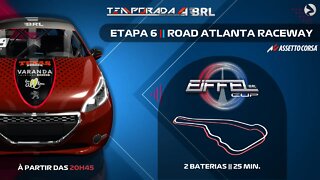 BRL EIFFEL CUP 2022 - 6ª Etapa 2a Bateria - ROAD ATLANTA - ASSETTO CORSA