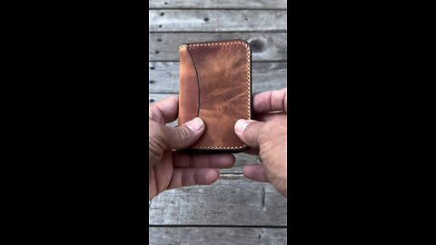 Tennessee Card Wallet @ www.KBLeatherCo.com