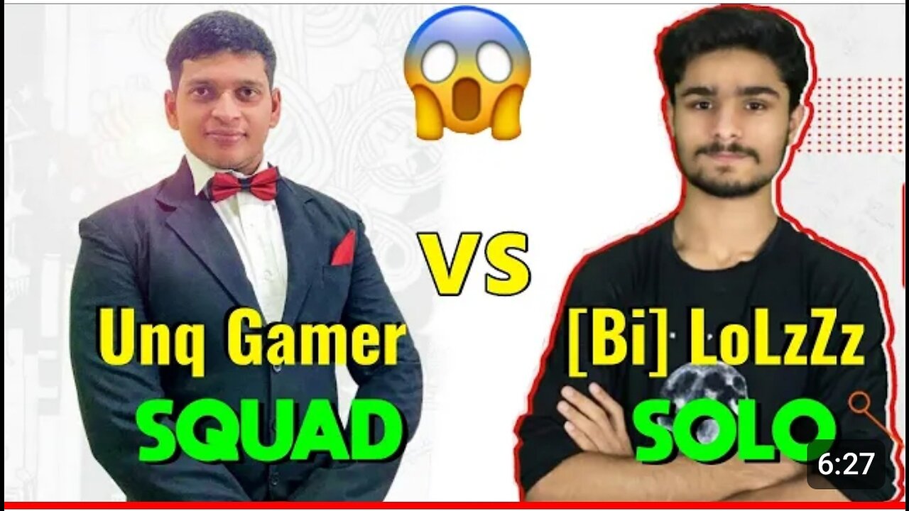 Unq Gamer vs LolzZz Gaming Sniper King unq Gamer