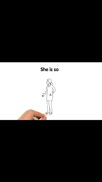 Joke. This girl is so