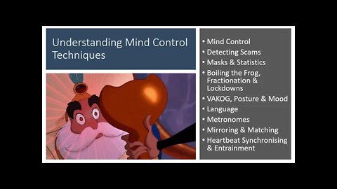 Mind Control, Hypnosis, NLP, Fractionation, Language, Entrainment, Synchronization & More