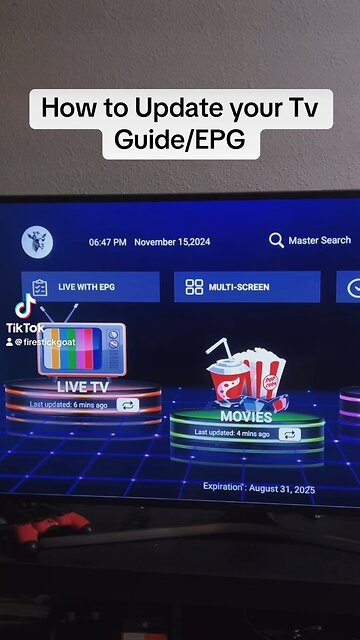 Update Tv Guide/ EPG (Quick Fix)