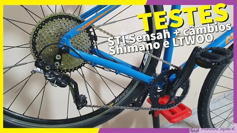 Câmbios e passadores de marcas diferentes funcionam juntos? Testes com LTWOO, Shimano e Sensah